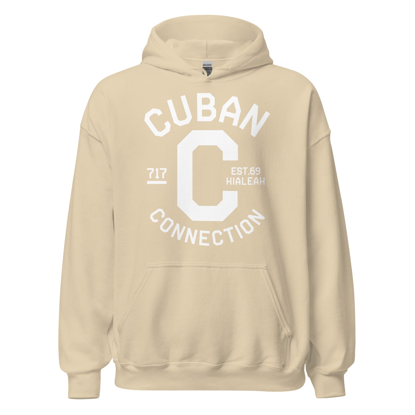 Clásico White Logo Hoodie