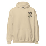 Clásico Black Embroidered Logo Hoodie