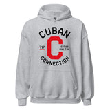 Clásico Black & Red Logo Hoodie