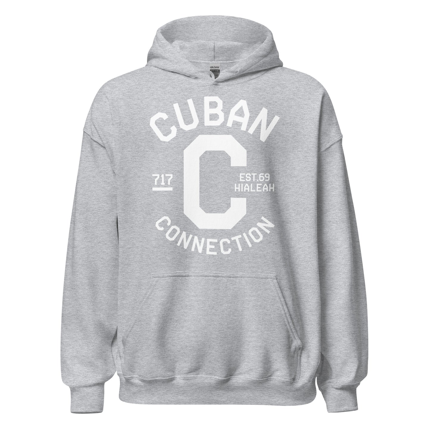 Clásico White Logo Hoodie