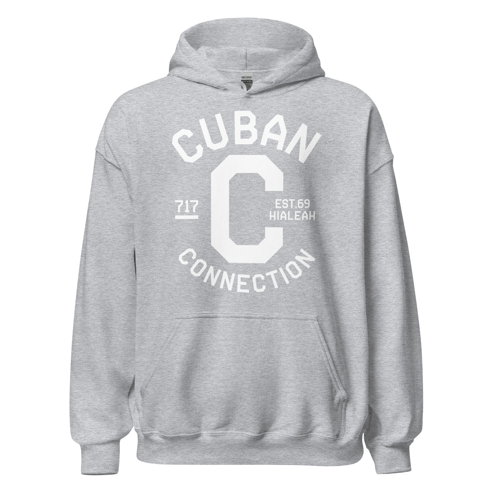 Clásico White Logo Hoodie