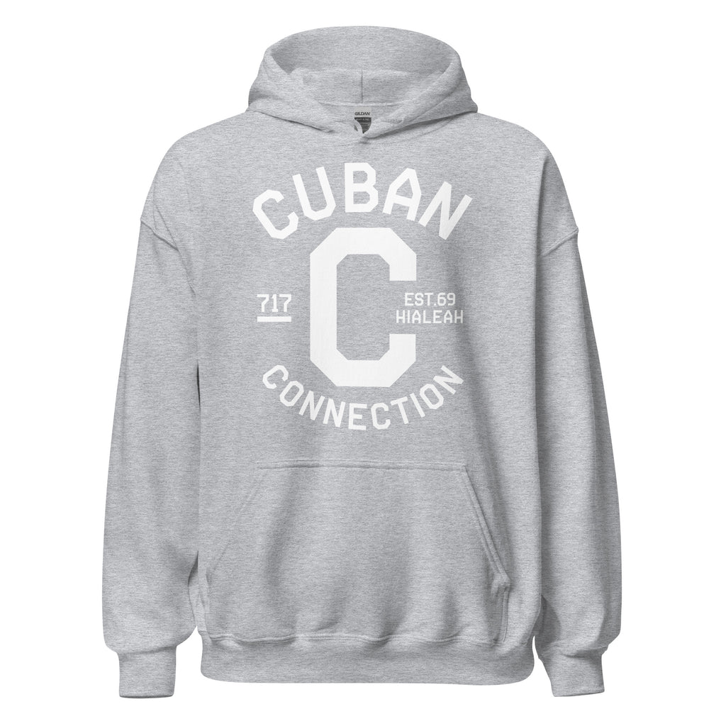 Clásico White Logo Hoodie