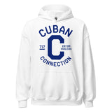 Clásico Navy Blue Logo Hoodie