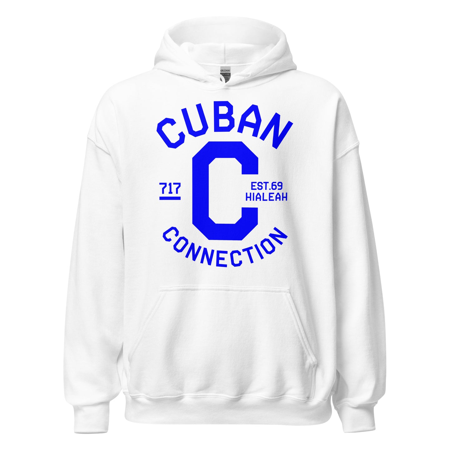 Clásico Royal Blue Logo Hoodie