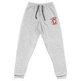 Clásico Red Embroidered Logo Joggers