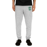 Clásico Green Embroidered Logo Joggers