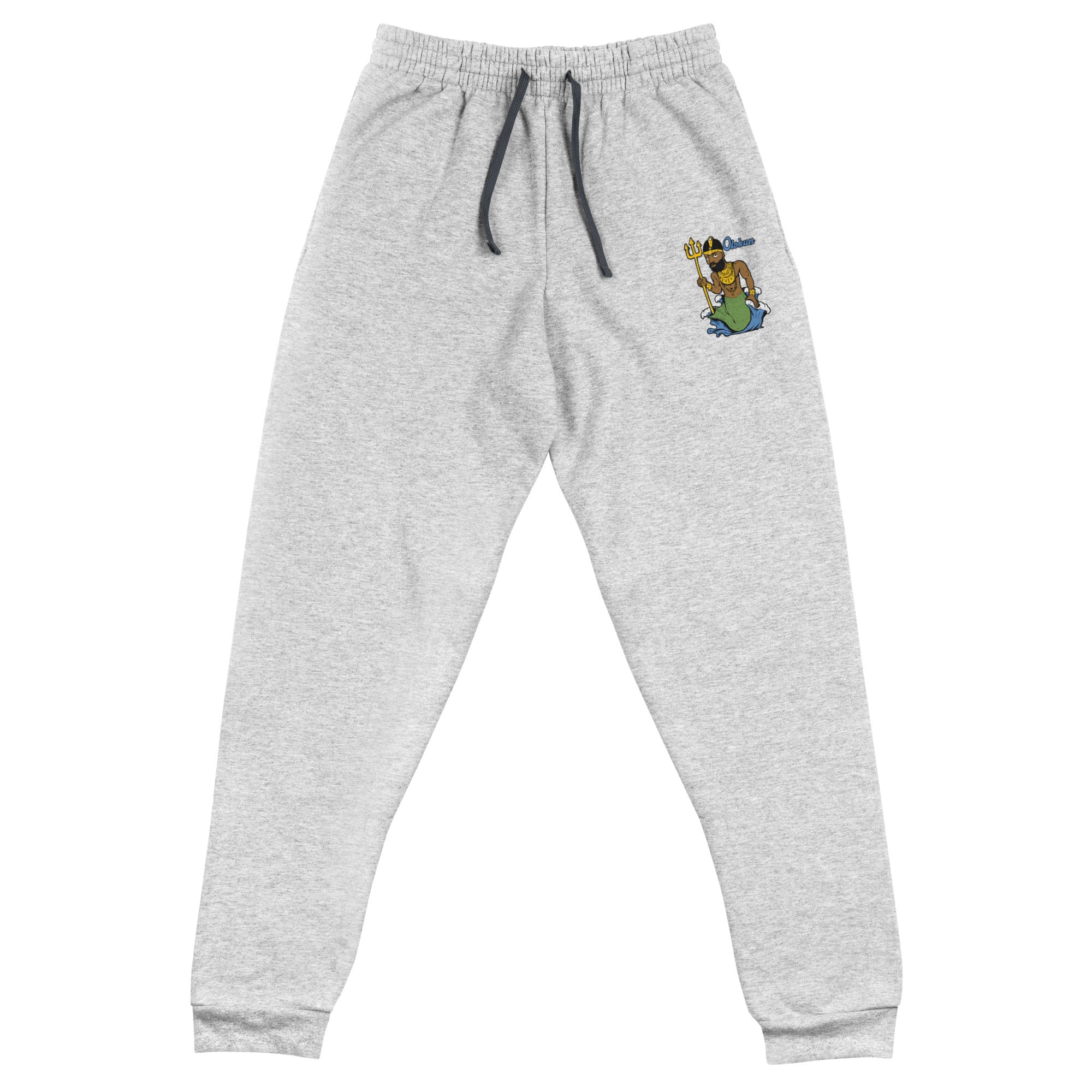 Orisha Olokun Embroidered Joggers