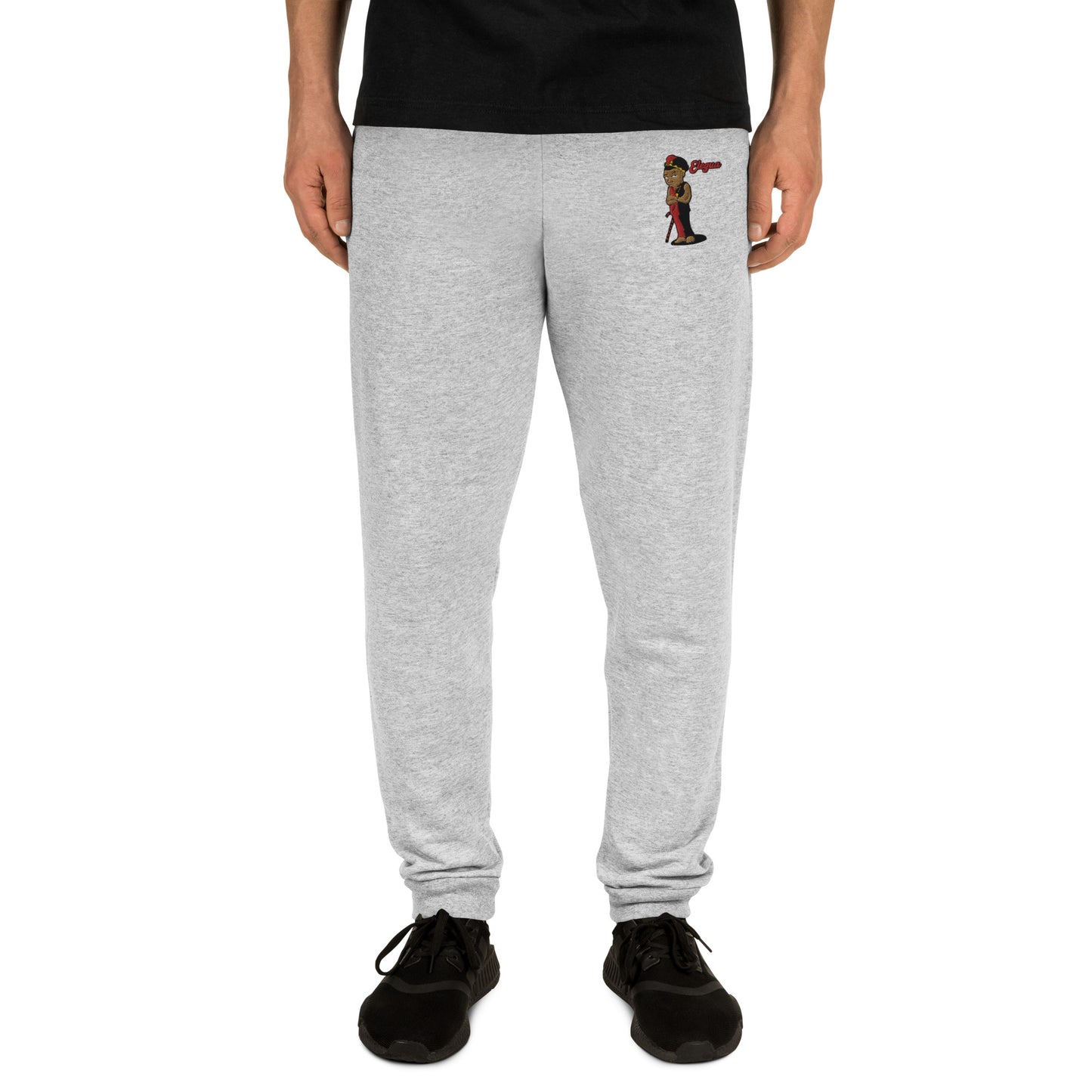 Orisha Eleguá Embroidered Joggers