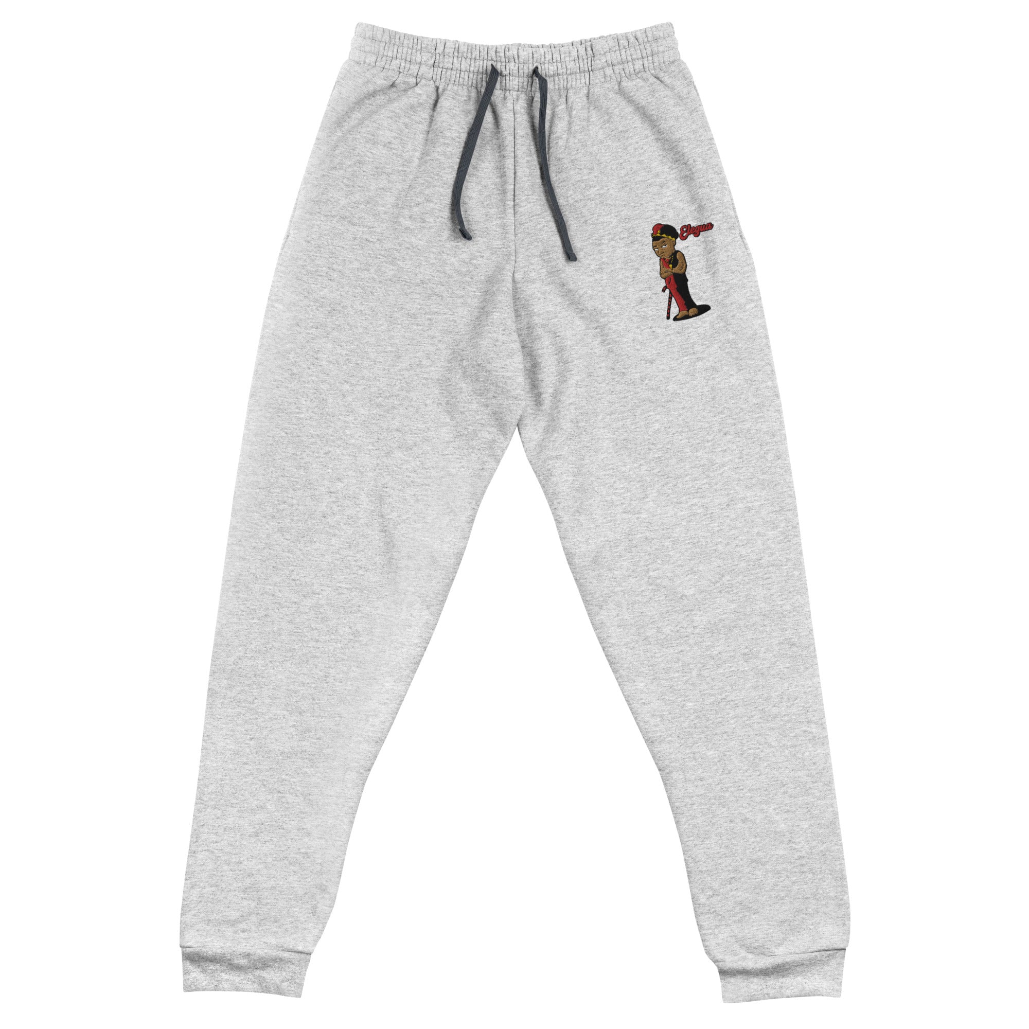 Orisha Eleguá Embroidered Joggers