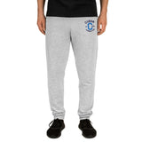 Clásico Navy & Sky Blue Embroidered Logo Joggers