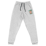 Clásico Green & Orange Embroidered Logo Joggers