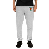 Clásico Green & Orange Embroidered Logo Joggers