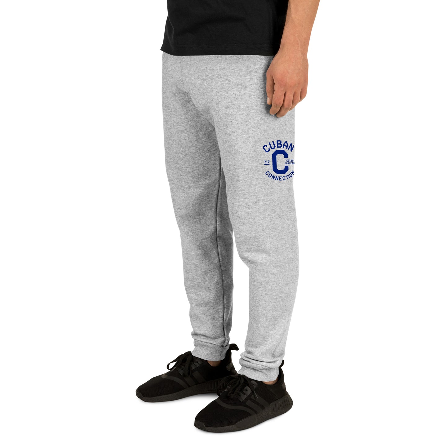 Clásico Navy Blue Logo Joggers