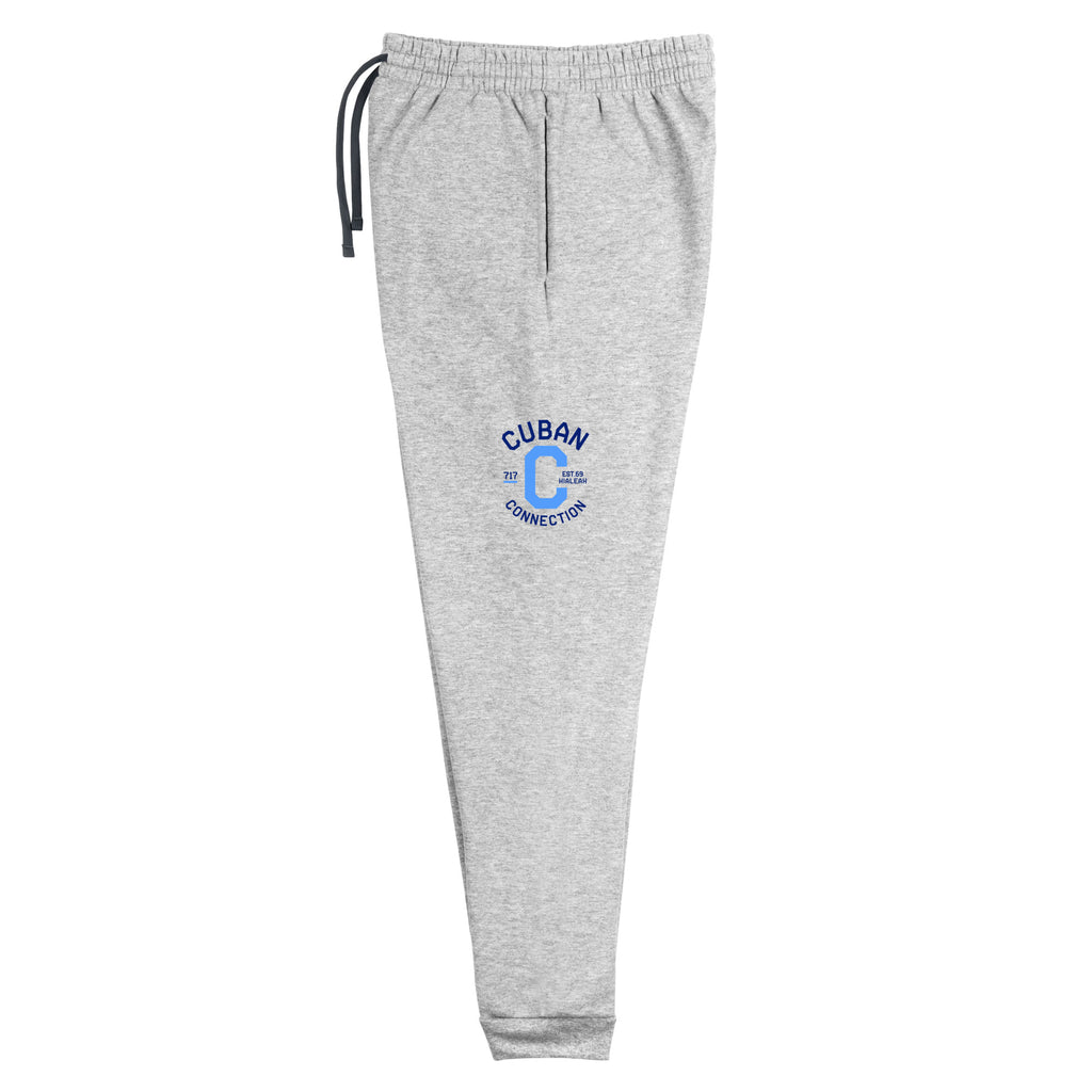 Clásico Navy & Sky Blue Logo Joggers