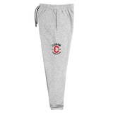 Clásico Black & Red Logo Joggers