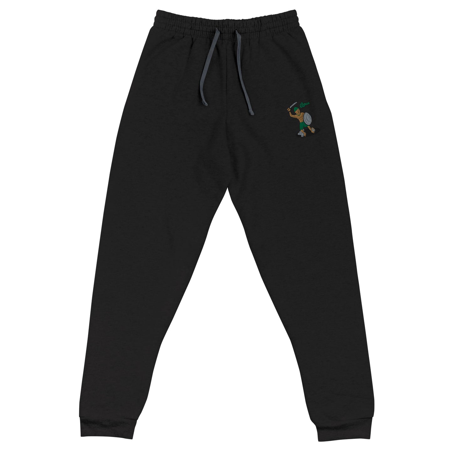 Orisha Ogun Embroidered Joggers
