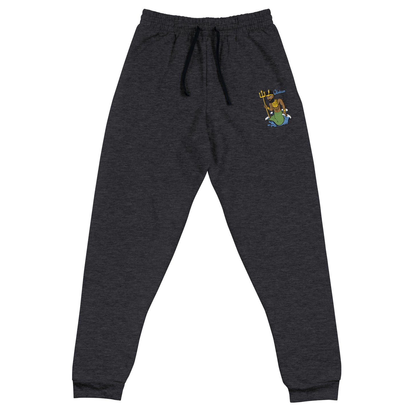 Orisha Olokun Embroidered Joggers