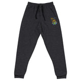 Orisha Olokun Embroidered Joggers