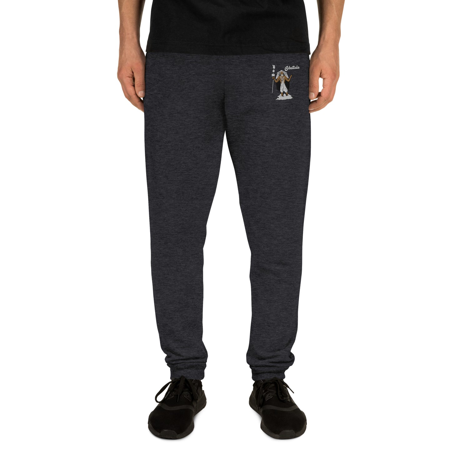 Orisha Obatalá Embroidered Joggers