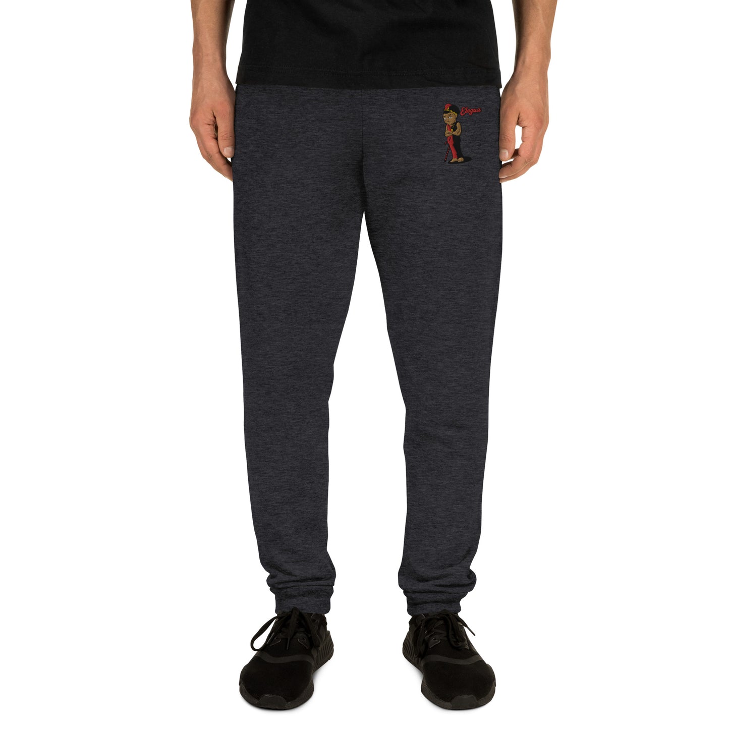 Orisha Eleguá Embroidered Joggers