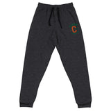 Clásico Green & Orange Embroidered Logo Joggers