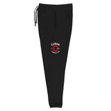 Clásico White & Red Logo Joggers