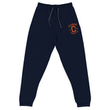 Clásico Orange Embroidered Logo Joggers
