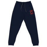 Clásico Red Embroidered Logo Joggers