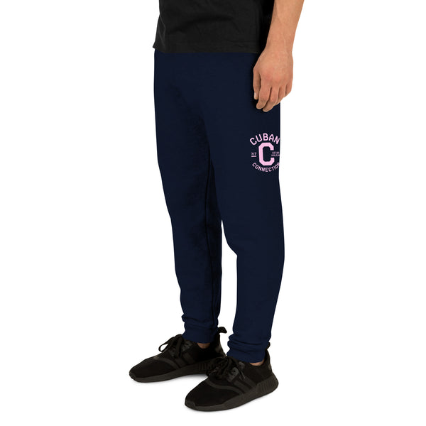 Clásico Pink Logo Joggers