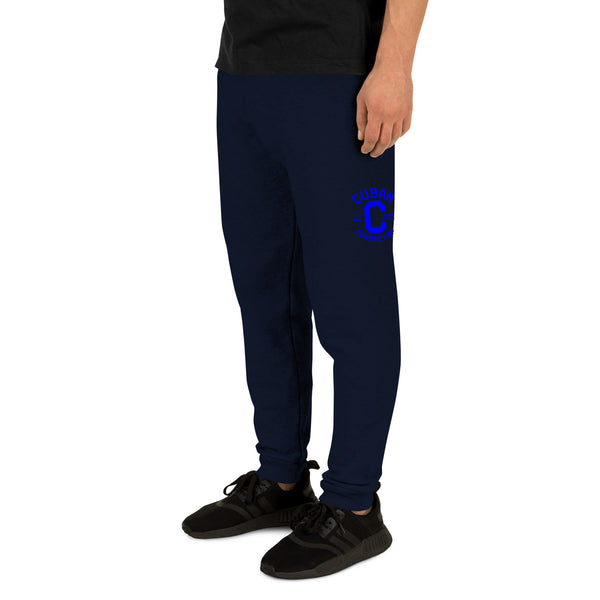 Clásico Royal Blue Logo Joggers