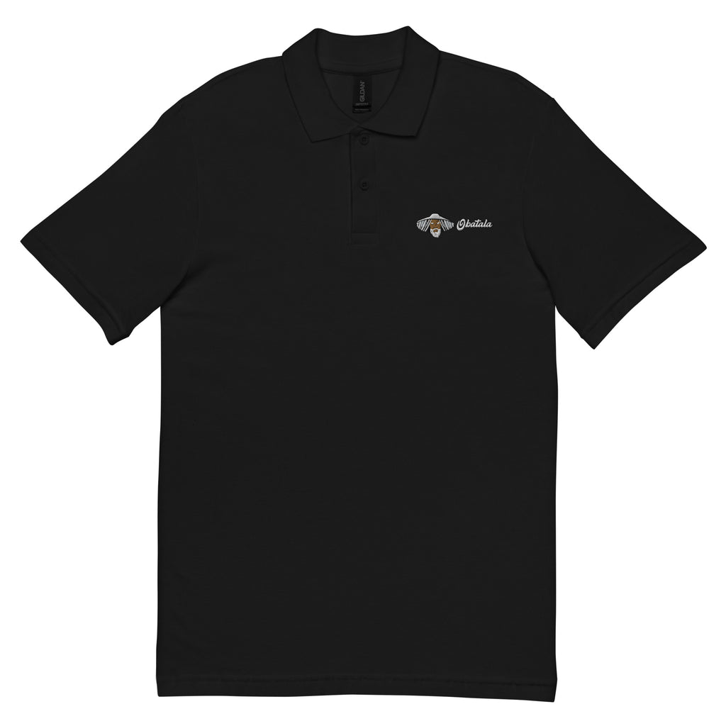 Orisha Obatalá Embroidered Polo Shirt