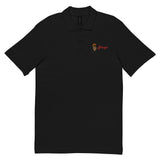 Orisha Shango Embroidered Polo Shirt