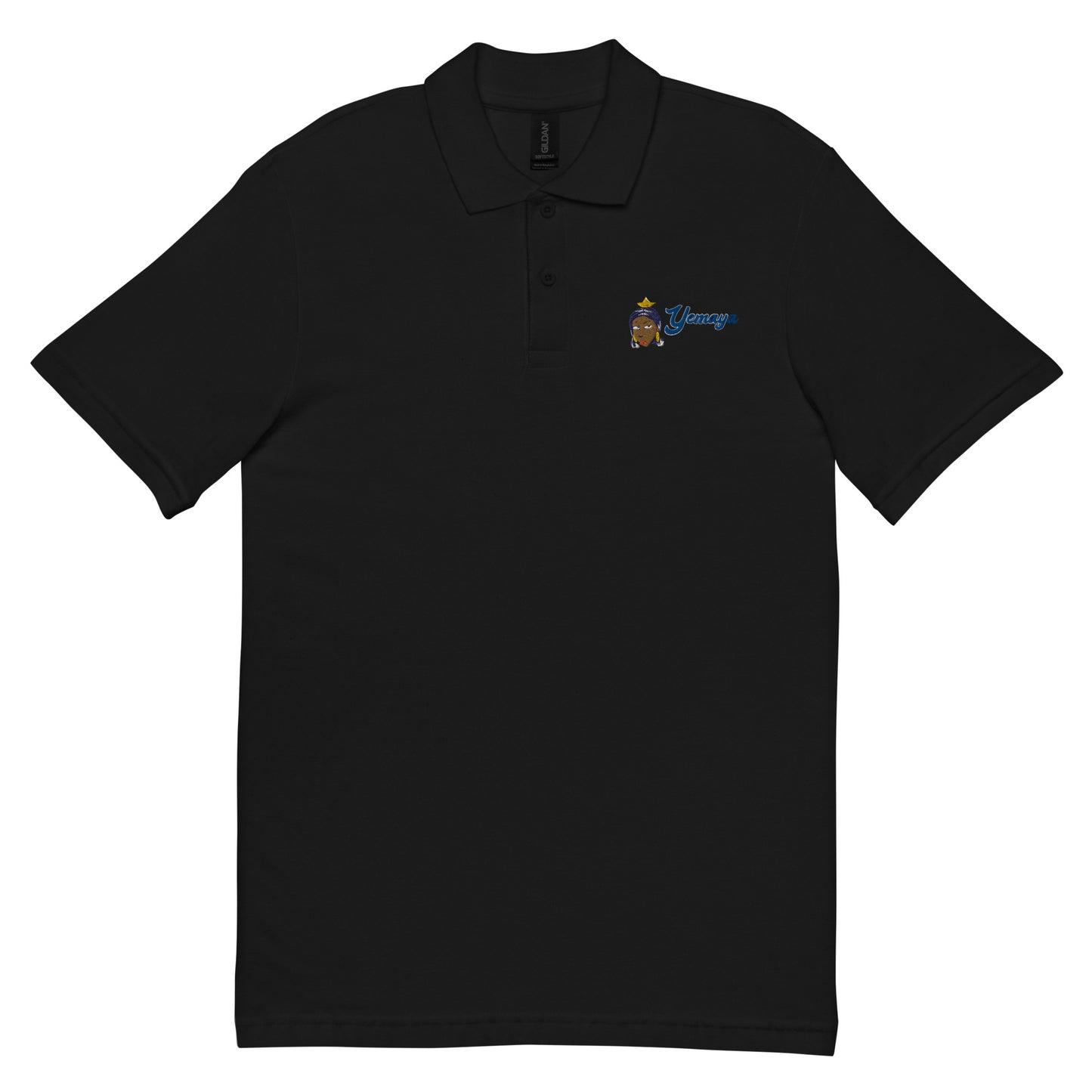 Orisha Yemaya Embroidered Polo Shirt