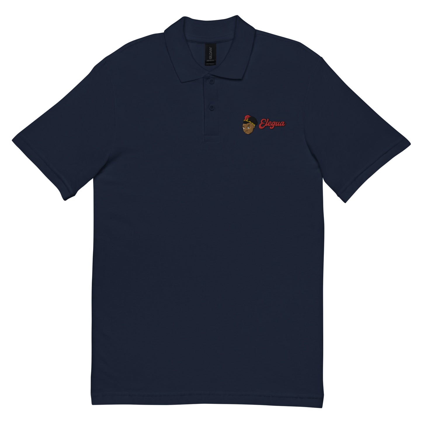 Orisha Eleguá Embroidered Polo Shirt