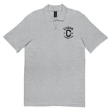 Clásico Black Logo Embroidered Polo Shirt