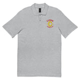 Clásico Red & Yellow Logo Embroidered Polo Shirt