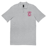 Clásico Pink Logo Embroidered Polo Shirt