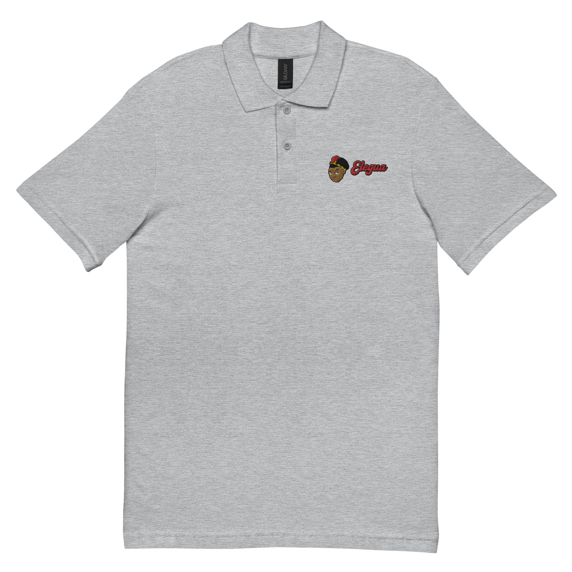 Orisha Eleguá Embroidered Polo Shirt
