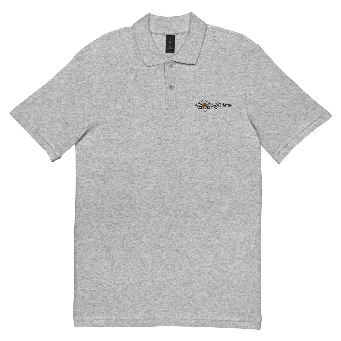 Orisha Obatalá Embroidered Polo Shirt