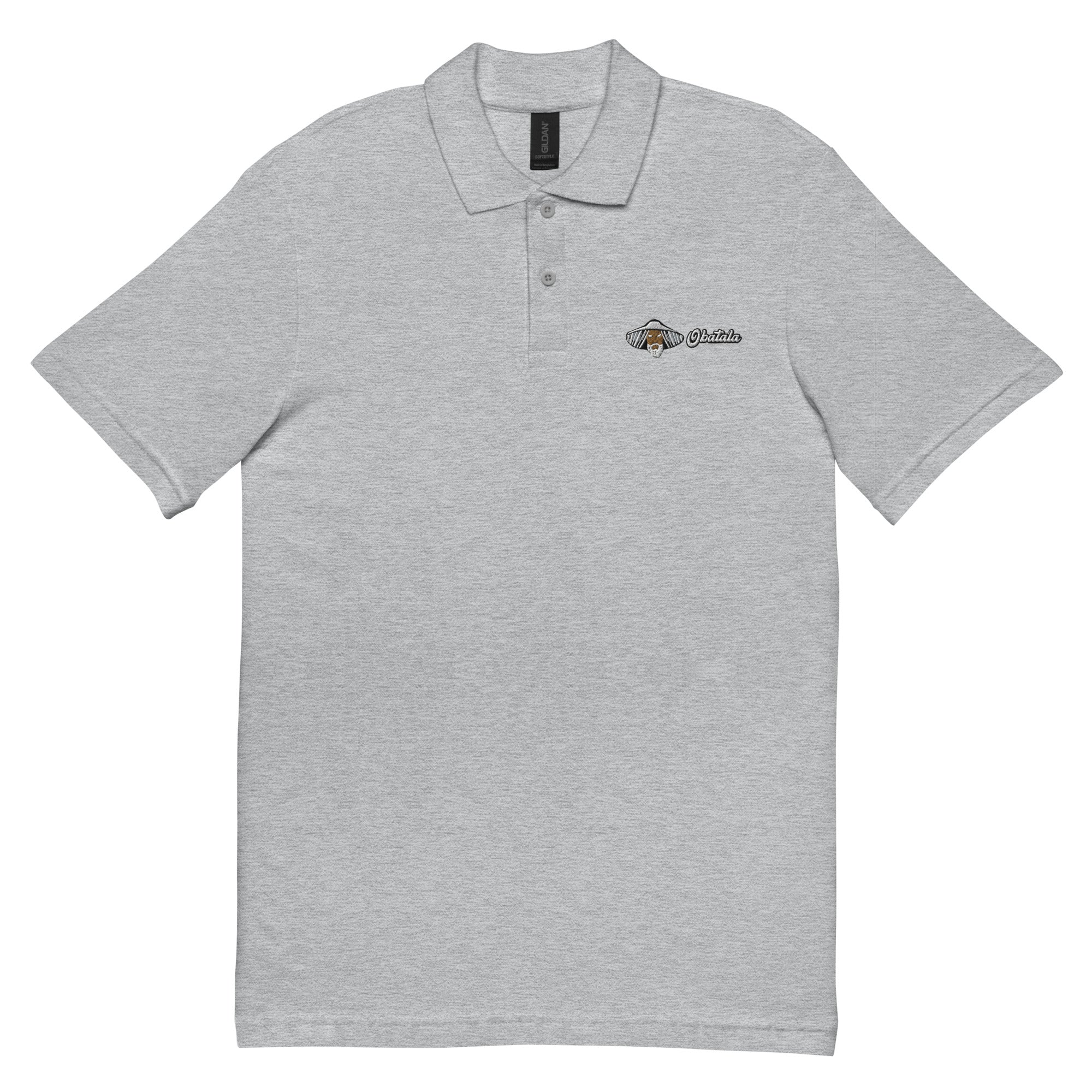 Orisha Obatalá Embroidered Polo Shirt