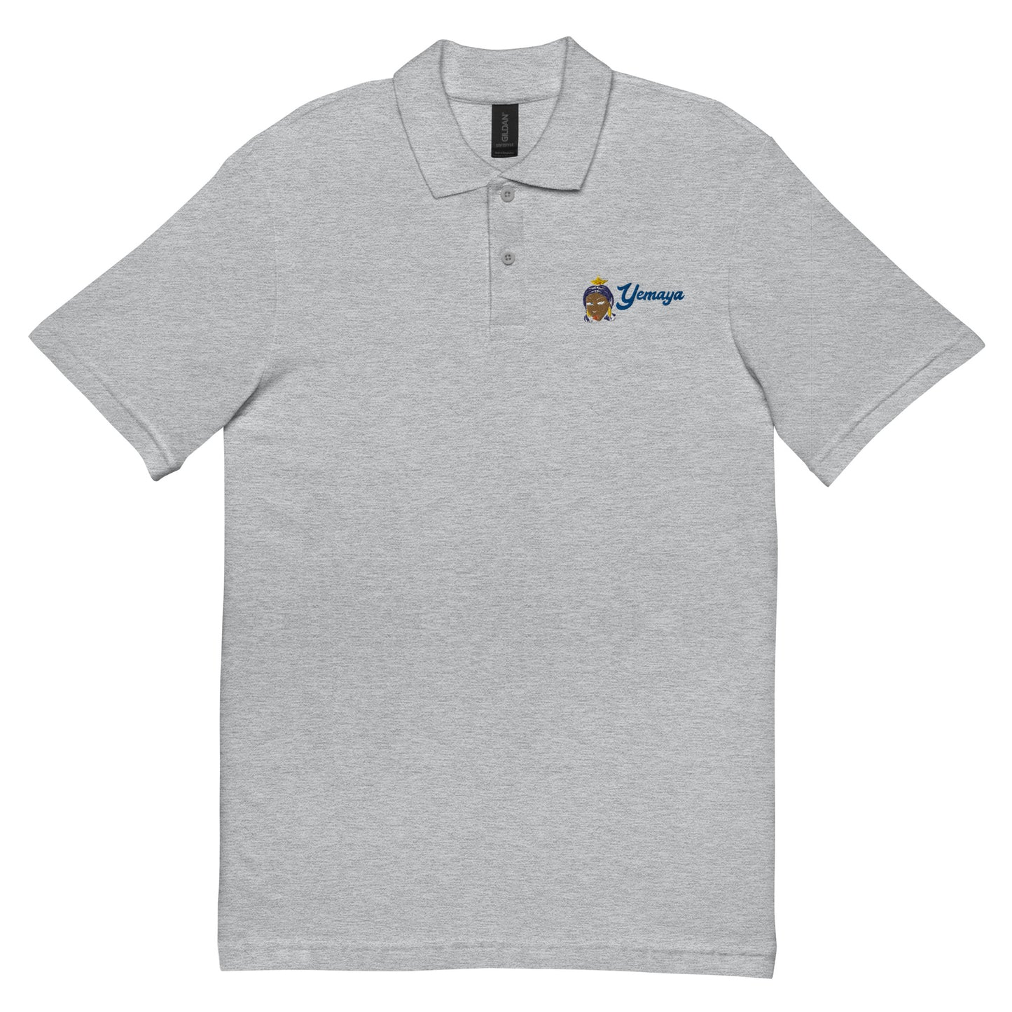 Orisha Yemaya Embroidered Polo Shirt