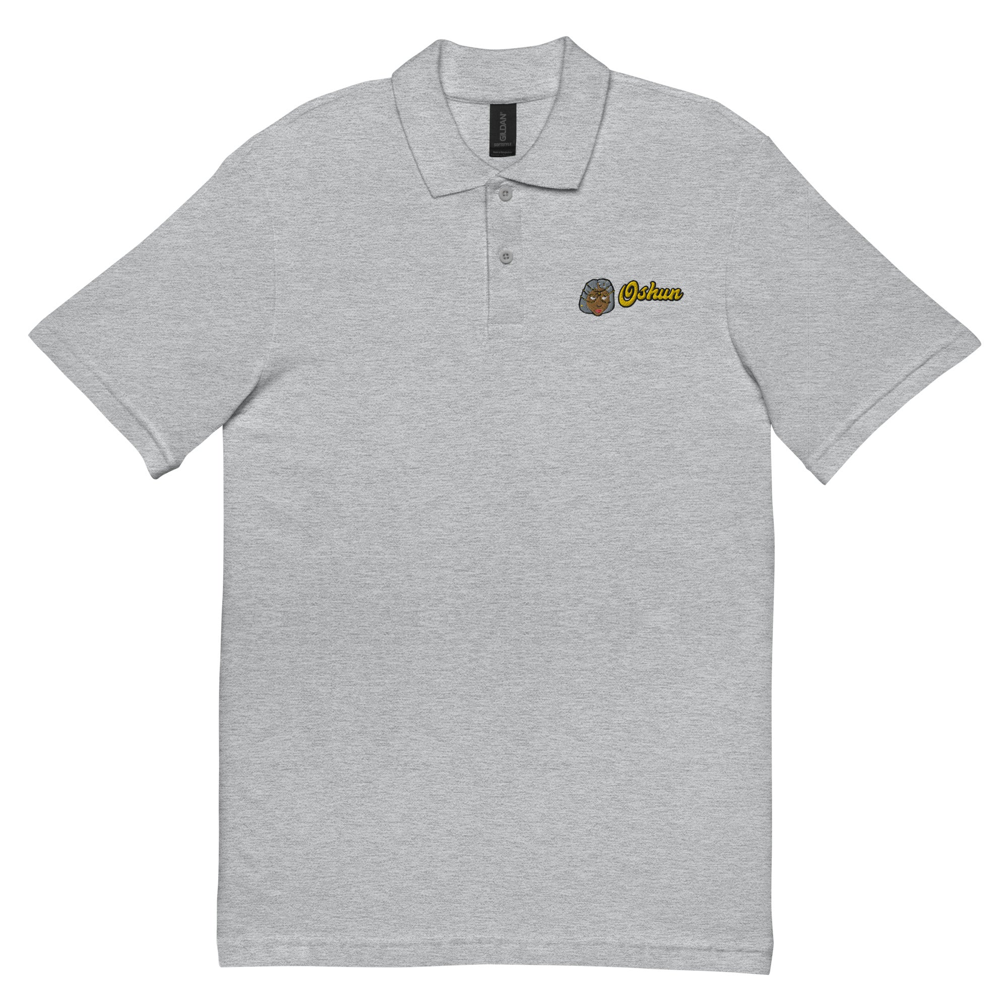 Orisha Oshun Embroidered Polo Shirt