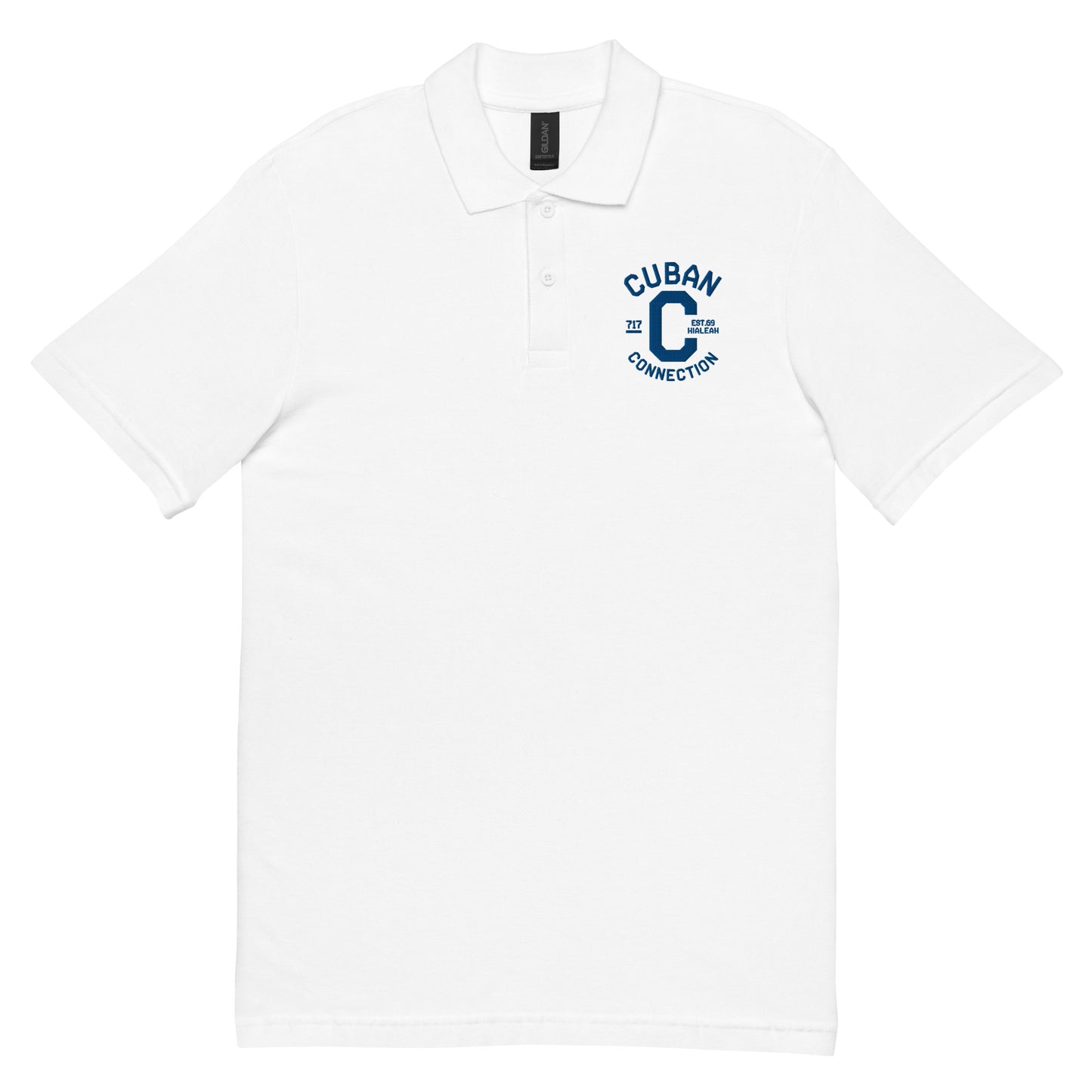 Clásico Blue Logo Embroidered Polo Shirt