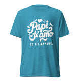 Papi Te Amo White Logo Unisex T-Shirt