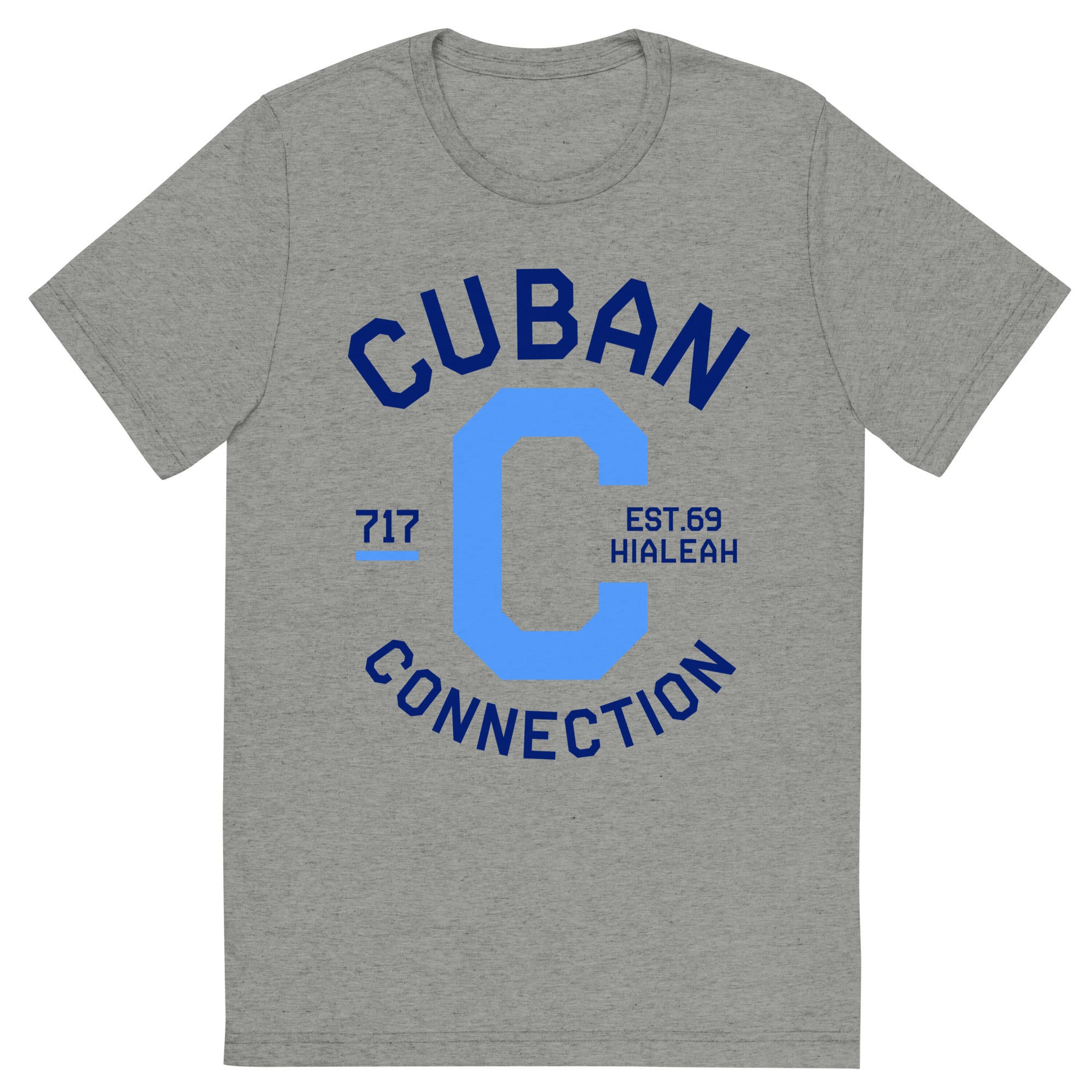 Clásico Navy & Sky Blue Logo T-Shirt
