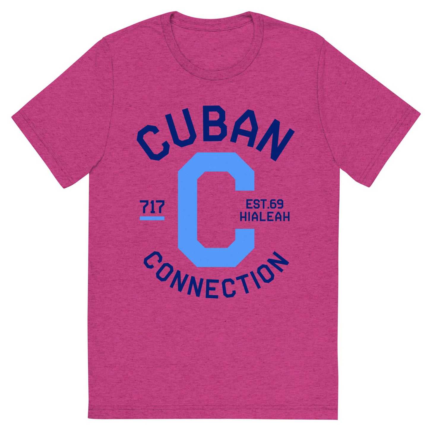 Clásico Navy & Sky Blue Logo T-Shirt