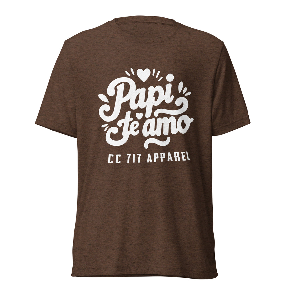 Papi Te Amo White Logo Unisex T-Shirt
