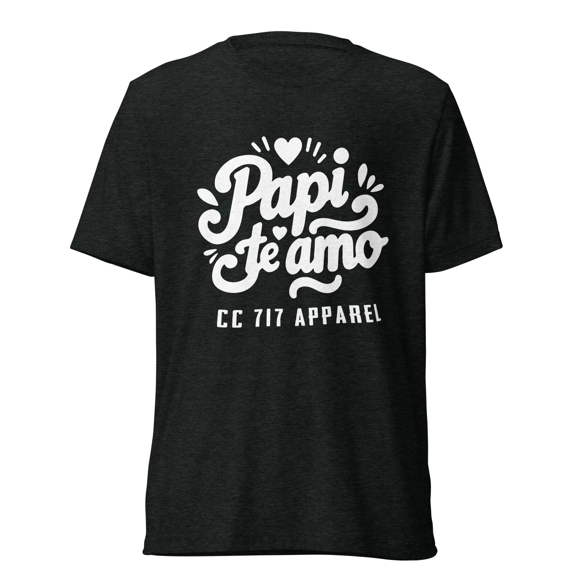 Papi Te Amo White Logo Unisex T-Shirt