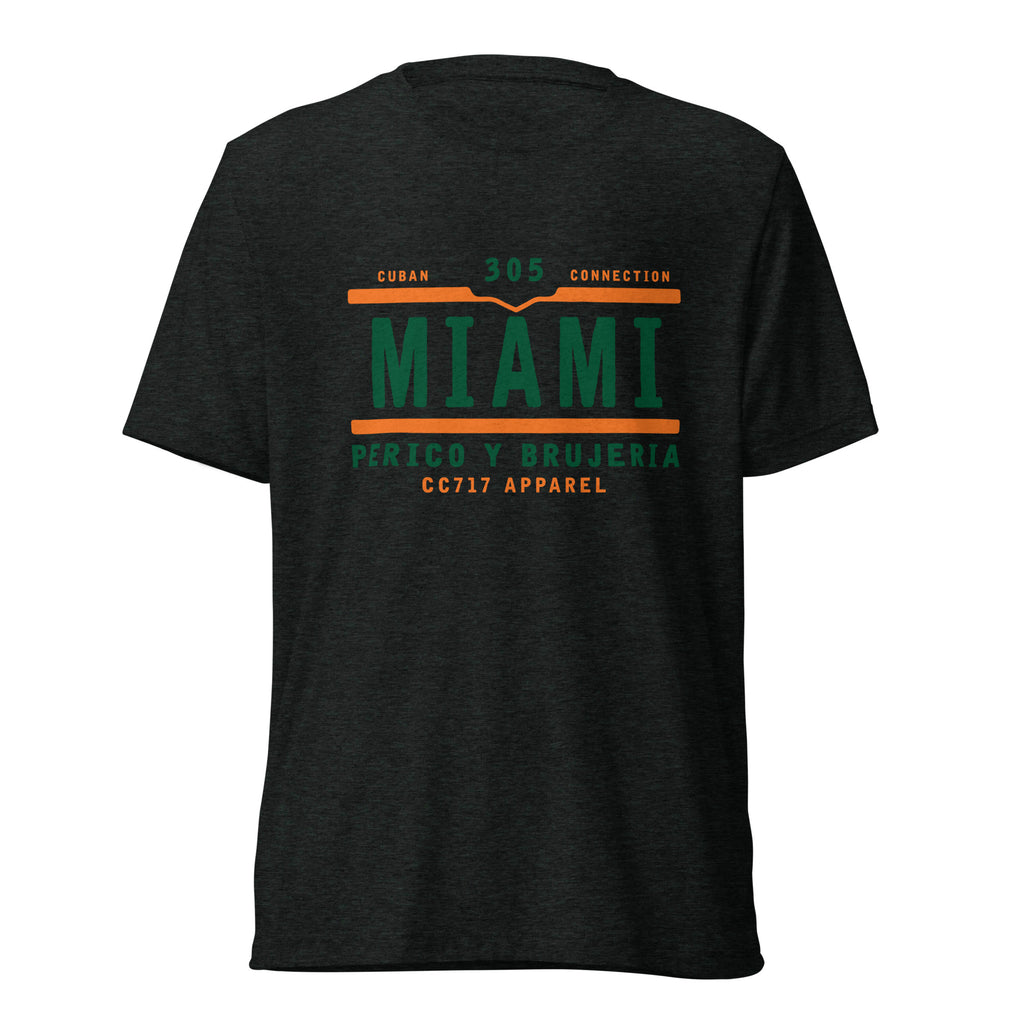 Miami Perico y Brujeria Stamp Logo T-Shirt