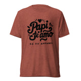 Papi Te Amo Black Logo Unisex T-Shirt